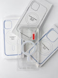 Funda Transparente MagSafe con Magneto Reforzado