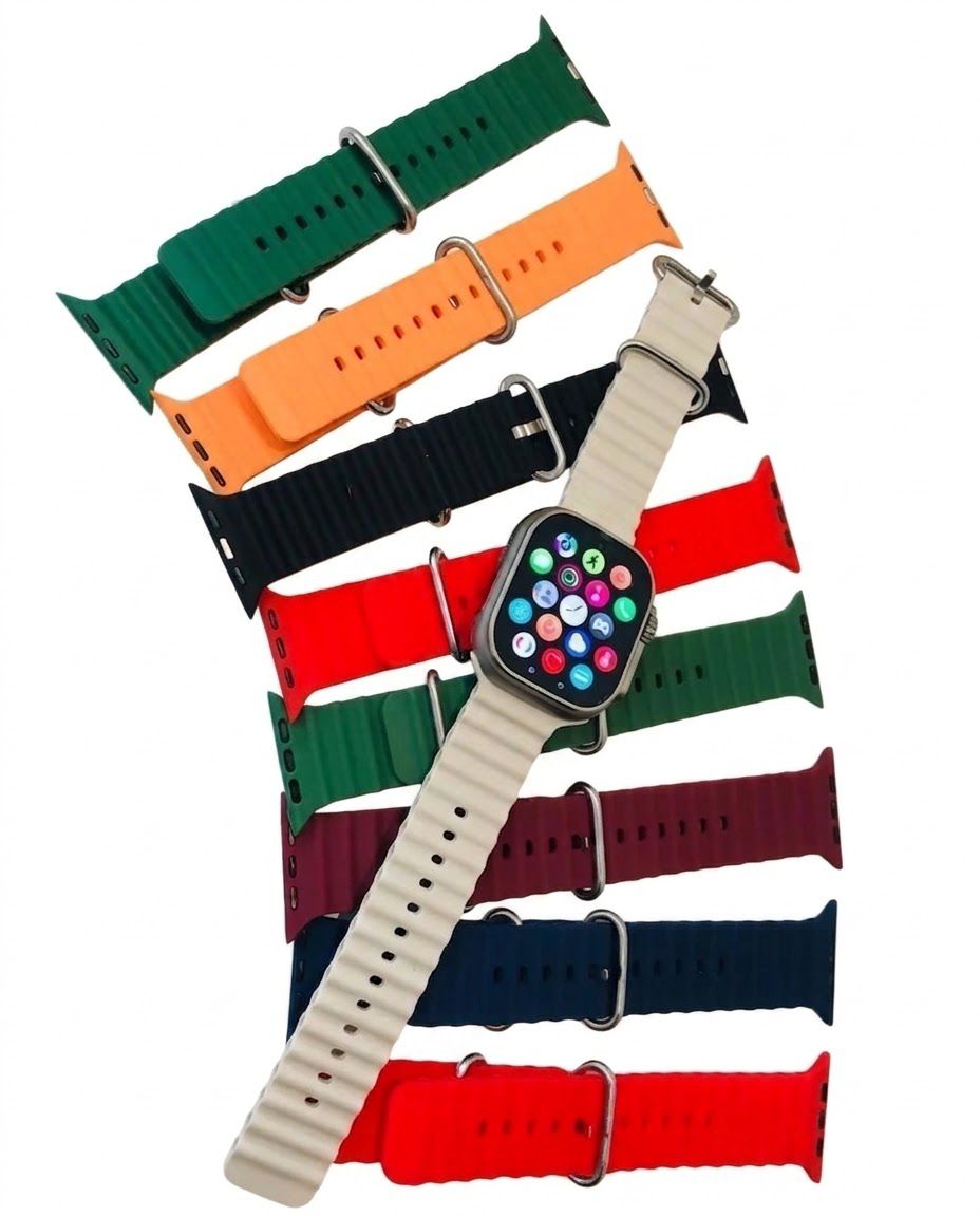 Smartwatch W10 Kit Deluxe Ultra - Incluye 10 Correas Intercambiables