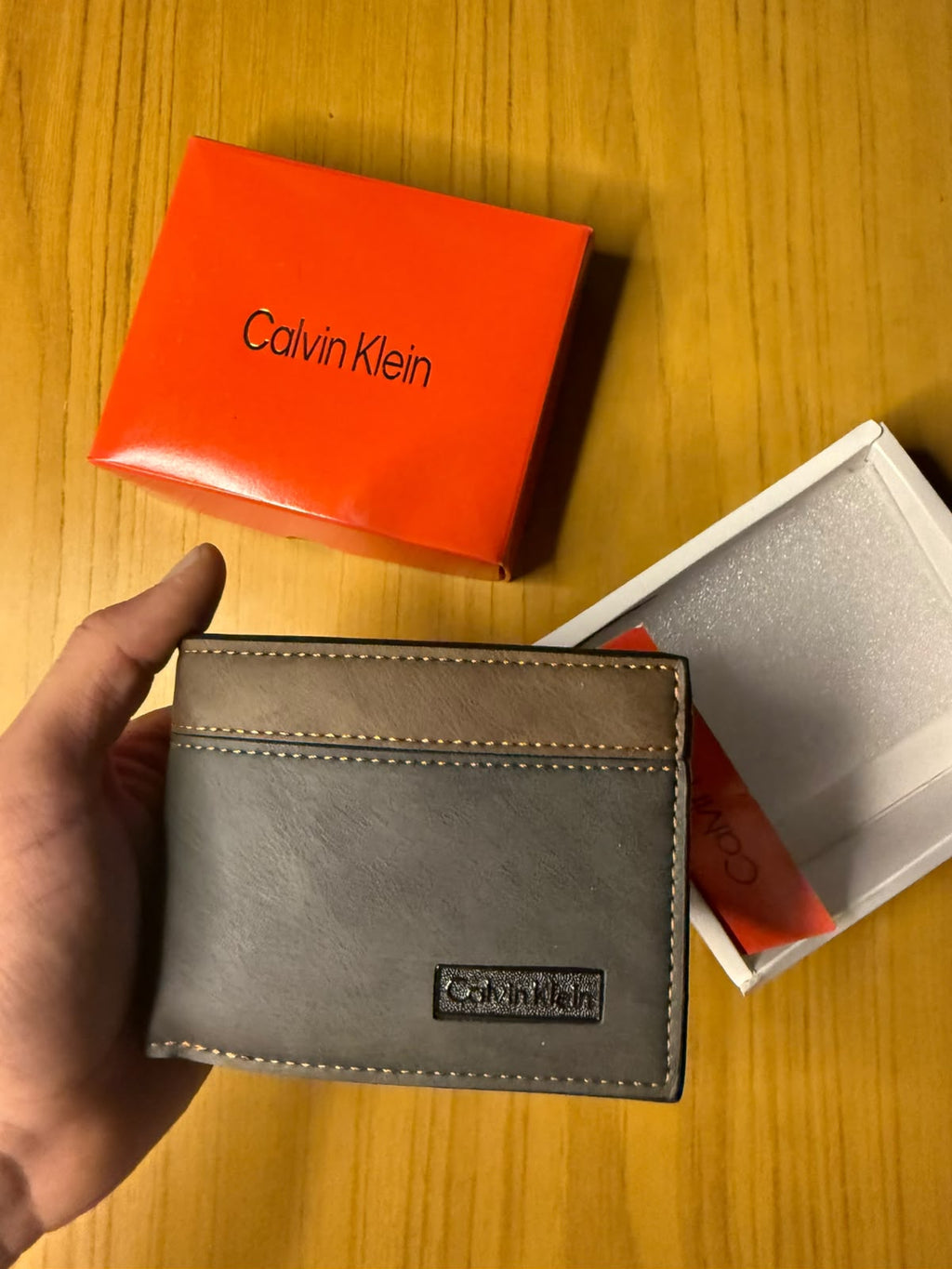 Billetera Calvin Klein Bifold Bicolor